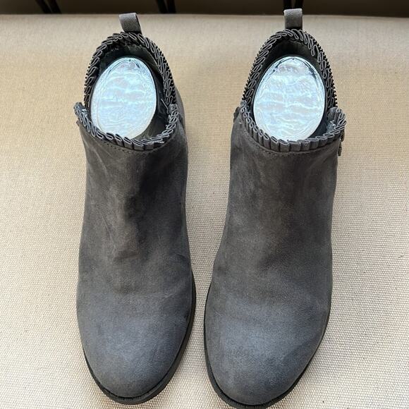 New! Dr. Scholl’s Hayzel ankle boots gray faux suede girls size 5 - Picture 5 of 11